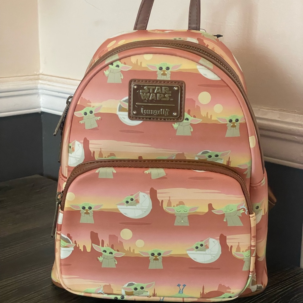 Loungefly Star Wars baby yoda backpack